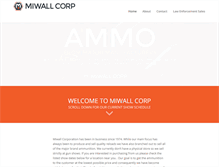 Tablet Screenshot of miwallcorp.com